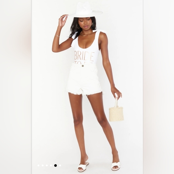 Show Me‎ Your Mumu,  Oceana One Piece, Bride to Be, Size Medium, NWT - Picture 4 of 13